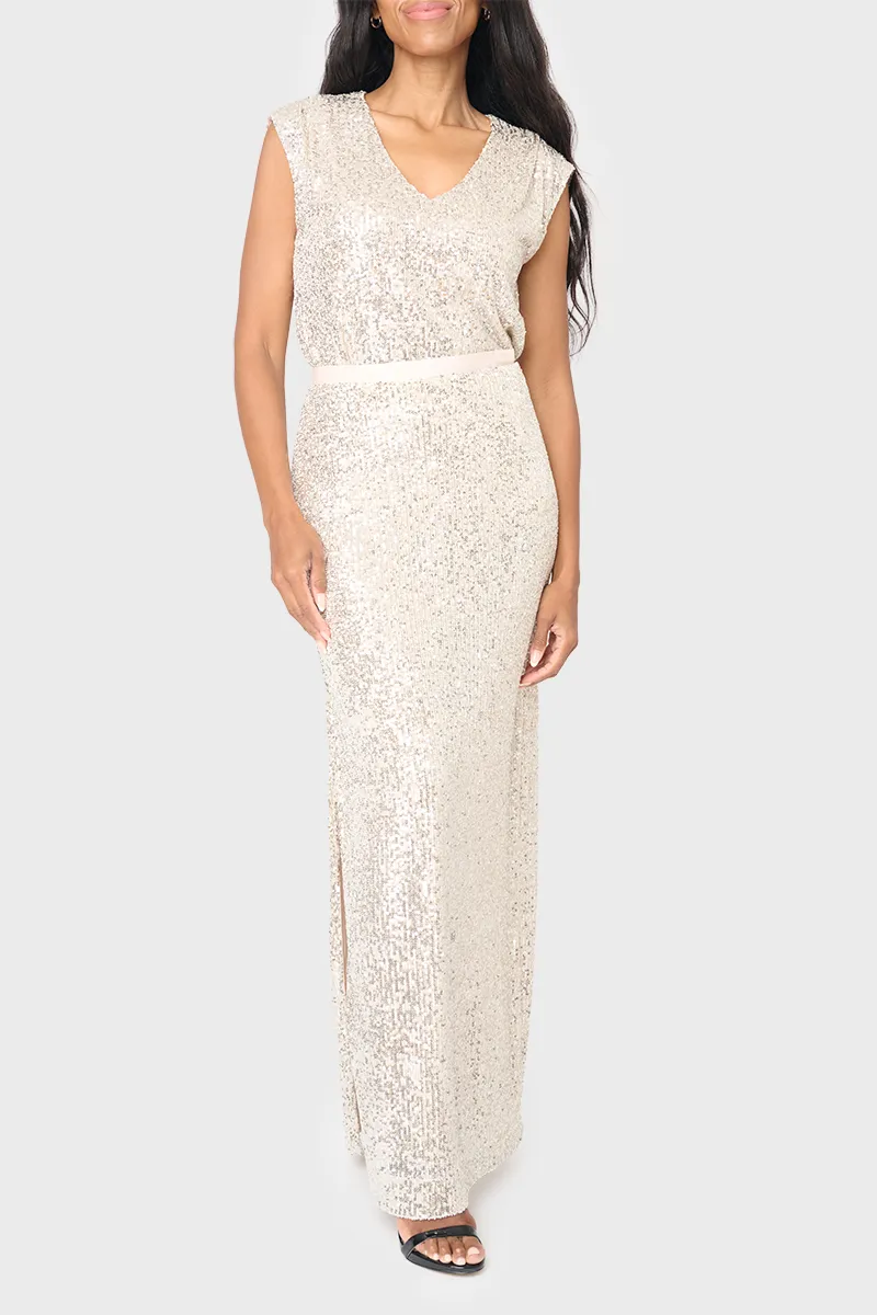 Sparkle & Shine Sequin Maxi Skirt