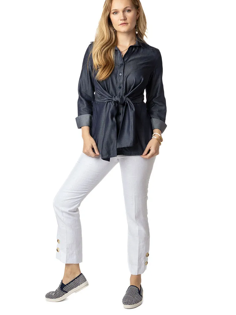 Stella Tie-Front Shirt