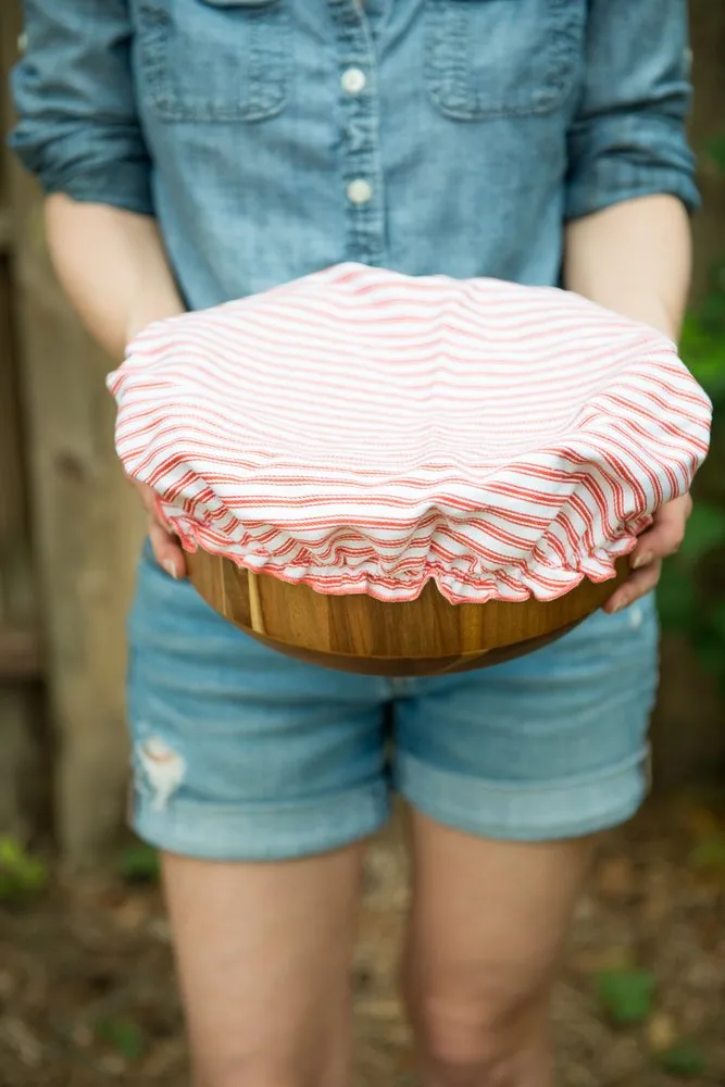 Stripe Reusable Bowl Cover