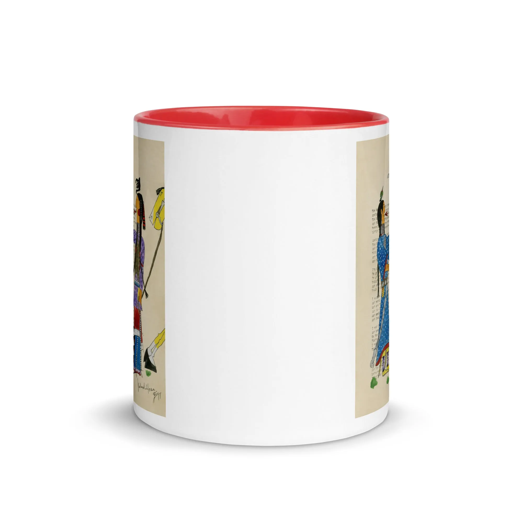 The Gift - Mug with Color Inside