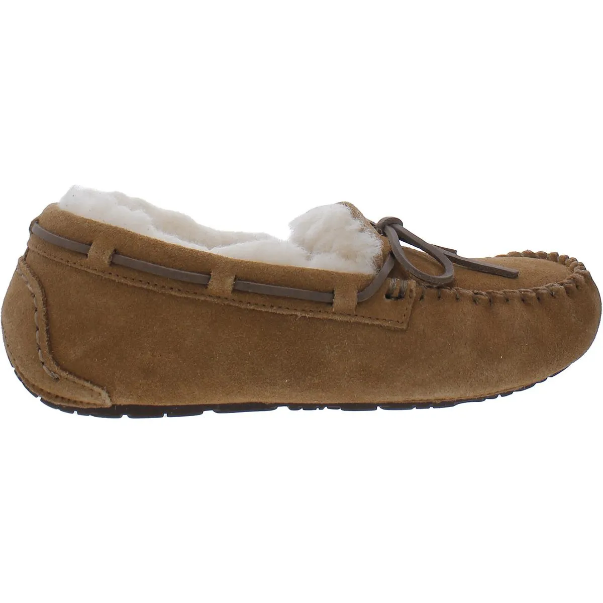 Ugg Girls Little Kid Suede Moccasin Slippers