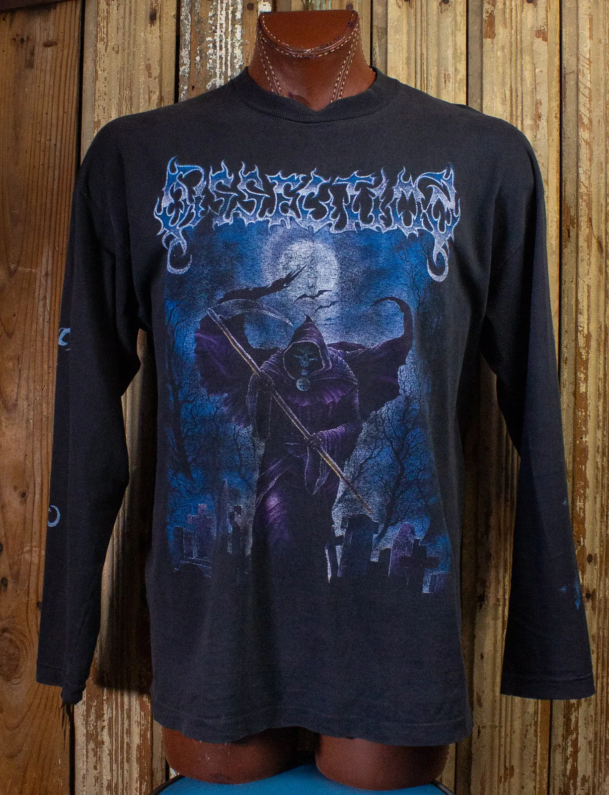 Vintage Dissection Storm of the Light's Bane Long Sleeve Concert T Shirt 1995 2XL