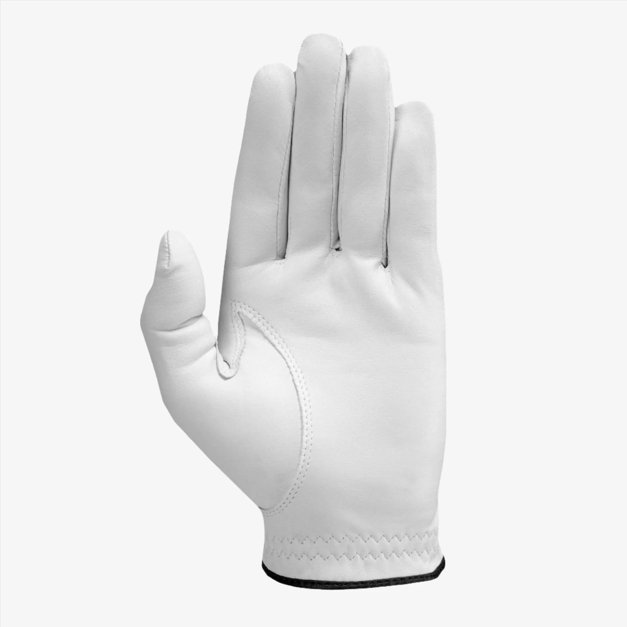 White Cabretta Leather Golf Glove 3 PACK